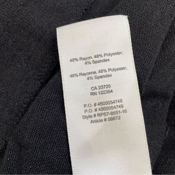 Rothys The Point Black Zebra Flats Size 5 - Picture 11 of 14